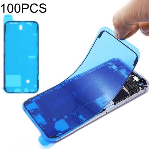 100 pcs LCD Cadre Cadre Autocollants adhésifs imperméables pour iPhone 13 SH99101053-20