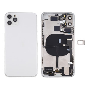Assemblage du couvercle arrière de la batterie (avec touches latérales et bouton d'alimentation + bouton de volume Câble flexible et module de charge sans fil et moteur et port de charge et haut-parleur et plateau de SH52SL1528-20