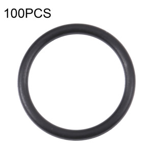 100 anneaux étanches pour caméra arrière pour iPhone X-12 Pro Max (noir) SH373B158-20
