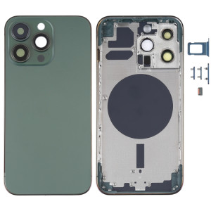 Coque arrière avec plateau pour carte SIM et touches latérales et objectif de caméra pour iPhone 13 Pro SH02GL517-20