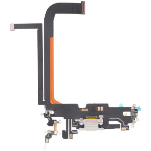 Pour iPhone 13 Pro Max câble flexible de port de charge (blanc) SH011W720-20