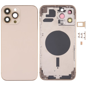 Couvercle de boîtier arrière avec plateau de carte SIM et lentille de la caméra pour iPhone 13 Pro Max SH02JL939-20