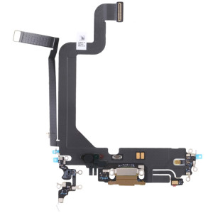Pour iPhone 14 Pro Max Câble flexible de port de charge d'origine (or) SH025J382-20