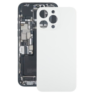 Pour iPhone 15 Pro Couvercle arrière de la batterie en verre (Blanc) SH17WL965-20