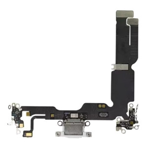 Câble flexible de port de charge d'origine pour iPhone 15 Plus (blanc) SH115W1644-20