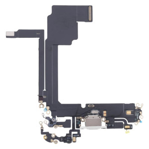 Câble flexible de port de charge pour iPhone 15 Pro Max (blanc) SH136W757-20