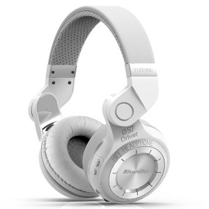 Bluedio T2 Turbine Casque stéréo sans fil Bluetooth 4.1 avec micro, Pour iPhone, Samsung, Huawei, Xiaomi, HTC et autres smartphones, tous les appareils audio (blanc) SB127W1584-20