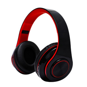 Casque d'écoute sans fil Bluetooth V5.0 B39 (noir rouge) SH14BR1058-20