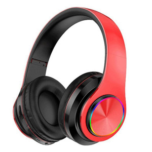 Casque d'écoute sans fil Bluetooth V5.0 B39 (rouge) SH614R1159-20