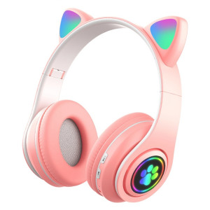 B39 CAT CAT DESIGN LED GRADIENT Casque Bluetooth sans fil Light (rose) SH927F45-20