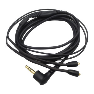 ZS0105 Câble audio pour casque pour Shure SE215 UE900 SE425 (Noir) SH149B100-20