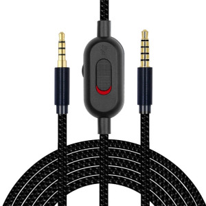 ZS0193 Câble audio pour casque pour Logitech Astro A10 A40 (Noir) SH159B347-20