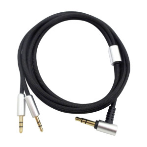 ZS0096 Câble Audio pour Casque Version Standard pour Sol Republic Master Tracks HD V8 V10 V12 X3 (Noir) SH160B1540-20