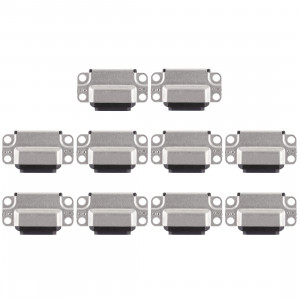 Connecteur de port de charge 10 PCS pour iPad Air 2 (noir) SH251B1431-20