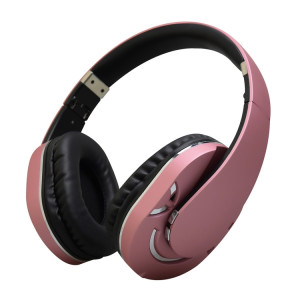 BTH-878 Casque d'écoute sans fil pliable Bluetooth V4.1 avec son stéréo (rose) SH606F1726-20