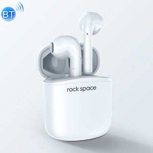 ROCK Space EB100 TWS Bluetooth 5.0 Casque stéréo Bluetooth sans fil étanche (blanc) SR957W1637-20
