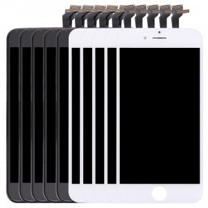 5 PCS Black + 5 PCS Blanc iPartsAcheter 3 en 1 pour l'iPhone 6 (LCD + Frame + Touch Pad) Digitizer Assemblée S569FF907-20