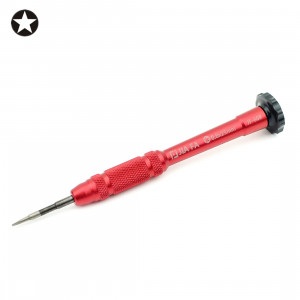 JIAFA JF-609-0.8 Pentalobe 0.8 Tournevis pour vis de port de chargement iPhone (rouge) SJ210R120-20