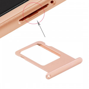 iPartsBuy pour le plateau de carte d'iPhone 6s Plus (or rose) SI32RG735-20