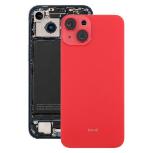 Coque arrière de batterie avec cadre central pour iPhone 14 (version chinoise) (rouge) SH67RL67-20
