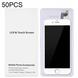 50 PCS Ecran LCD et Digitizer Assemblage Complet Carton Blanc Emballage Boîte pour iPhone 6s Plus et 6 Plus SH1143322-20