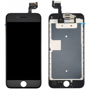 iPartsBuy 4 en 1 pour iPhone 6s (caméra frontale + LCD (Century) + cadre + pavé tactile) Assemblage de numériseur (noir) SI401B1095-20