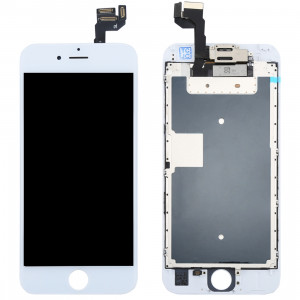 iPartsBuy 4 en 1 pour iPhone 6s (caméra frontale + LCD (Century) + cadre + pavé tactile) Assemblage de numériseur (blanc) SI401W1751-20
