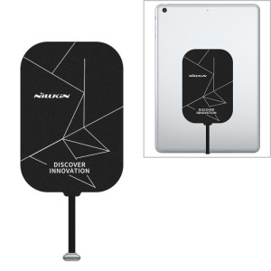 NILLKIN NKR01 pour iPad 9,7 / 10,2 pouces et iPad Air 10,5 pouces et iPad Pro 10,5 pouces de long Magic Tag Plus QI récepteur de charge sans fil standard avec port 8 broches SN05331389-20