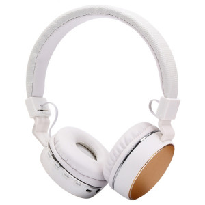 SH-16 serre-tête pliant casque stéréo sans fil Bluetooth, prise en charge de 3,5 mm Audio et appel mains libres et carte TF et FM, pour iPhone, iPad, iPod, Samsung, HTC, Sony, Huawei, Xiaomi et autres appareils audio SH087J1106-20
