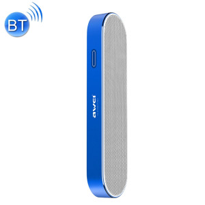 awei y220 haut-parleur bluetooth sans fil portable v4.2 avec HD clair son stéréo 3D et suppression du bruit, support carte TF / AUX (bleu) SA213L837-20