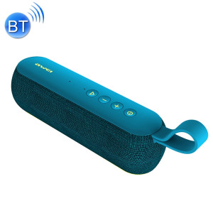 Haut-parleur Bluetooth sans fil portable awei Y230 V4.2 avec son HD et graves améliorés, micro intégré, carte de support NFC / U / TF / AUX (bleu) SA215L186-20