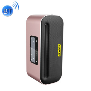 Haut-parleur Bluetooth sans fil awei Y600 avec stéréo 3D, microphone intégré, carte de support TF / AUX / NFC (or rose) SA25RG1627-20