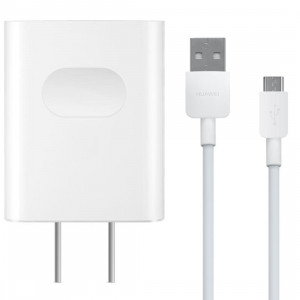 Huawei Portable 5V 2A Chargeur de Port USB Simple, 100-240 V Large Tension, US Plug, Pour iPad, iPhone, Galaxy, Huawei, Xiaomi, LG, HTC et autres téléphones intelligents, Périphériques rechargeables (Blanc) SH956W188-20