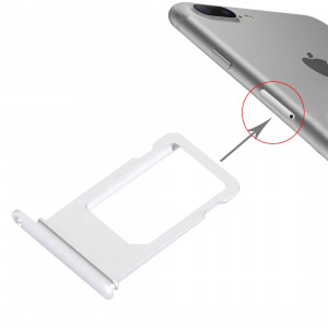 iPartsBuy pour iPhone 7 Plus Plateau de la carte (Argent) SI159S52-20