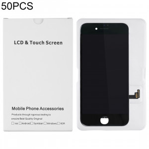 Emballage en carton blanc 50 PCS pour écran LCD et convertisseur analogique-numérique pour iPhone 8/7 SH0224955-20
