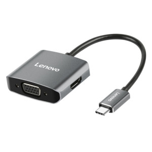 Convertisseur USB-C / Type-C vers HDMI + VGA d'origine Lenovo C02 SL05671818-20