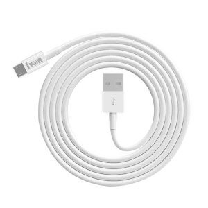 Ivon CA70 Micro USB Fast Chargement Data Câble de données, Longueur: 3M (Blanc) SI103W26-20