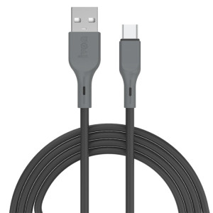 Ivon CA78 2.4A Type-C / USB-C Câble de charge rapide de la charge, Longueur: 1m (noir) SI725B1966-20