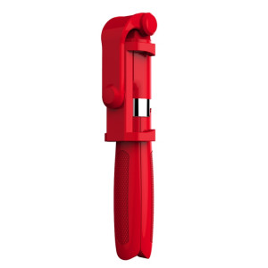 Trépied Selfie Stick à distance à obturateur Bluetooth pliable 2 en 1 pour téléphones iPhone et Android (rouge) SH351R36-20