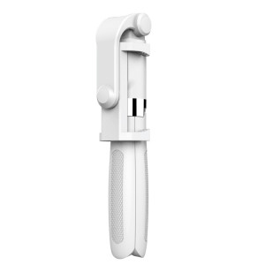 Trépied Selfie Stick à distance à obturateur Bluetooth pliable 2 en 1 pour téléphones iPhone et Android (blanc) SH351W60-20