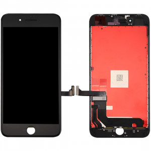 iPartsAcheter 3 en 1 pour iPhone 8 Plus (LCD + Cadre + Touch Pad) Digitizer Assemblée (Noir) SI353B1045-20