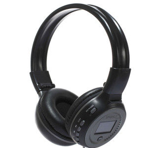 ZEALOT B570 casque de subwoofer Bluetooth sans fil filaire stéréo avec conception d'écran couleur LED et microphone HD et FM, Pour les téléphones mobiles, tablettes et ordinateurs portables, prend en charge une SZ224H1724-20