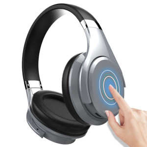 ZEALOT B21 casque stéréo filaire sans fil Bluetooth 4.0 subwoofer avec prise de câble Audio universelle 3,5 mm et microphone HD, Pour téléphones mobiles et tablettes et ordinateurs portables (Argent) SZ226S1702-20