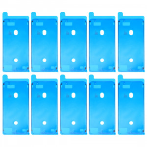 10 PCS iPartsAcheter pour iPhone 8 Plus LCD Cadre Bezel Adhésifs Autocollants (Blanc) S1318W362-20