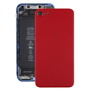 Cache arrière de la batterie en verre pour iPhone SE 2020 (rouge) SH12RL982-20