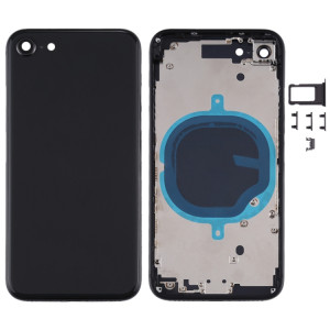 Couvercle arrière de la batterie avec couvercle de l'objectif de la caméra, plateau de la carte SIM et touches latérales pour iPhone SE 2020 SH14BL357-20
