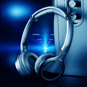 LPT03 Casque sans fil Infrarouge Dual/Single Channel Earphone (Noir) SH650B335-20