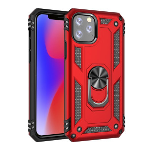 Étui de protection Armor TPU + PC pour iPhone 11 Pro Max, avec support de rotation à 360 degrés (rouge) SH748R1669-20