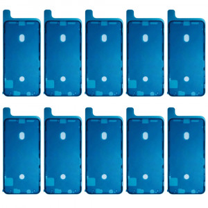 Autocollants adhésifs avec cadre LCD 10 PCS pour iPhone XS Max SH00221646-20