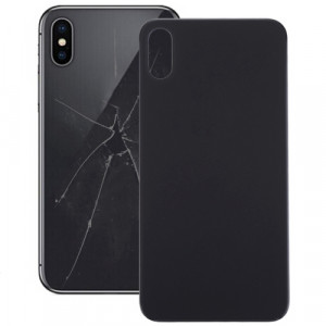 Coque Arrière Batterie Verre pour iPhone XS Max (Noir) SH61BL1190-20